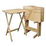 Casual Home 660-40 Tray Table Set, 
