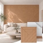 TONOR 12 Pack Acoustic Panels Peel and Stick, 23.6''x23.6''-46.5 sq.ft.