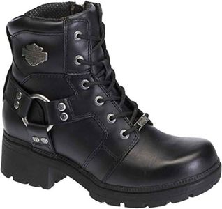 HARLEY-DAVIDSON FOOTWEAR Women's Jocelyn-w, Black, 8