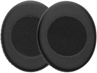 kwmobile Ear Pads Compatible with Sennheiser HD2.01 / HD2.20S / HD2.30I / HD2.30G Earpads - 2X Replacement for Headphones - Black