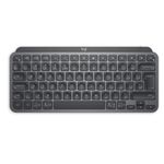 Logitech Mx Keys Mini Minimalist Wireless Illuminated Keyboard, Compact, Bluetooth, Backlit, USB-C, Compatible with Apple Macos, iOS, Windows, Linux, Android, Metal Build-Graphite