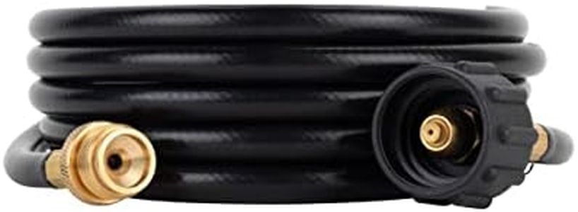 Camco 59825 12' Propane Hose Assembly - Acme x 1"-20 Male Throwaway Cylinder Thread