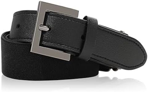 Kajeer Kid Belts for Boy Baseball Softball Adjustable Fastpitch Belt Elastic Metal Buckle Youth Belt for Boys Girls