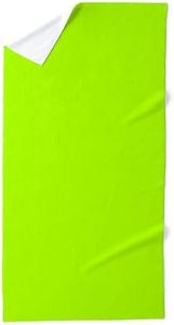 CafePress Fluorescent Green Solid Color Large Novelty Printed Beach Towel 30"x60"