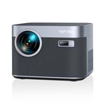 【Built-In APPs】Projector 4K Support, Smart Projector with 35000 Lumens Auto Focus/Keystone, WiFi 6 Bluetooth, 50% Zoom 300" Display 1080P Movie Projectors for Home Cinema/Bedroom/Party/Camping