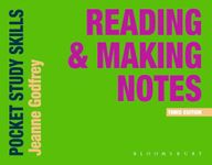 Reading and Making Notes (Pocket Study Skills)