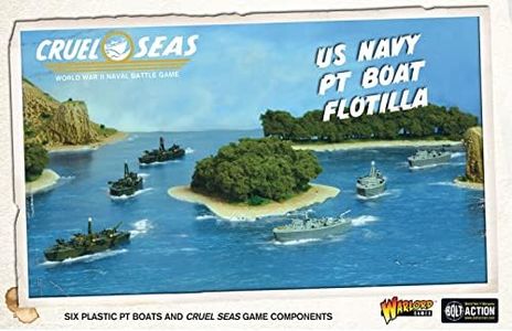 Cruel Seas US Navy PT Boat Flotilla 1:300 WWII Naval Military Wargaming Plastic Model Kit