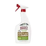Nature's Miracle Hard Floor Cleaner, Dual-Action Stain & Odor Remover, Protects Natural Floor Finishes, 24 oz