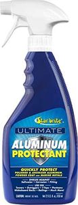 STAR BRITE Ultimate Aluminum Protectant - Quick Protection for Polished & Anodized Aluminum, Shields Against Saltwater, Corrosion & Pitting - Ideal for Towers, Outriggers, Pontoons - 22 OZ (080922P)