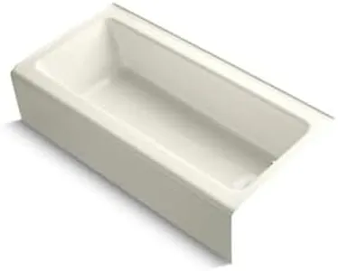KOHLER Bellwether 60" x 30" alcove bath with integral apron and right-hand drain