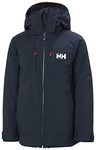 Helly Hansen Unisex Kids Junior Alpha Ski Jacket, Blue, 14 Years UK