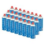 Campingaz 24 pack CP 250 Valve Gas Cartridge, for Camp Bistro and Festivo Camping Stoves, Compact and Resealable Canister