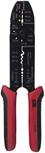 Gardner Bender GS-366 Multi-Purpose Electrical Crimper & Stripper Tool, 9¼ in., Comfort Grip, 10-22 AWG Wire