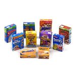 MyTinyWorld Dolls House Miniature Selection Of 10 Breakfast Cereal Boxes (CB4)