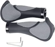 MUYDZ 1 Pair Bike Grips with Rubber Ergonomic Antislip Handlebar Grips for Bicycle Mountain Bike Road MTB(General Section)