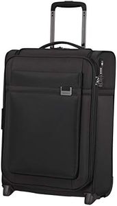 Samsonite Airea - Upright S Toppocket Expandable Hand Luggage, 2 Rolls, 55 cm, 41/46 L, Black