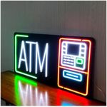 35"x18" Extra Large LED ATM Sign fo