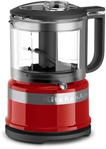 KitchenAid 5KFC35616 EER, Mini-Food-Processor, Großartig zum Hacken, Vorbereiten von Dressings und Saucen, Empire Rot