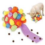 Jetisva Snuffle Ball for Dogs Foraging,Interactive Dog Toys,Dog Enrichment Toy,Soft Dog Treat Ball Dispenser,Soft Dog Puzzle Toy,Dog Brain Stimulating Toys for Small Pet Puppy Intellectual Training