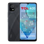 TCL 405 SMARTPHONE, 32GB plus 2GB RAM, 6.6 inches DISPLAY 5000 mAh - DARK GREY