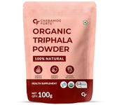 Carbamide Forte 100% Organic Triphala Powder | Triphala Churna Powder Organic supports Healthy Digestion, Improves Gut Health & Relieves Constipation | 100g