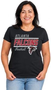 Falcons Women's NFL Gameday T-Shirt - Black, Medium