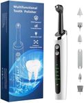 Electric Tooth Polisher, Multifunctional Replacement Head Teeth Cleaning Kit for Fighting Tooth Smoke and Tea Stains, USB Charging, Waterproof