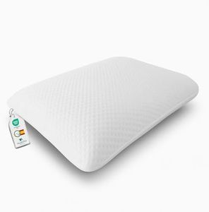 VALENTIA MEDICAL Oreiller Memoire Forme 60 cm - Oreiller Ergonomique Cervical - Housse Lavable et déhoussable + Coussin Orthopédique + Coussin Memoire Forme