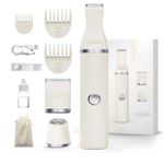 Unibono Bikini Trimmer for Women,3-in-1 Rechargeable Hair Trimmer for Women,Waterproof Electric Women Trimmer for Pubic,Face,Leg and Underarm in USB-C Charging