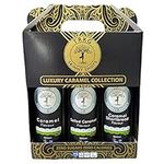 TRKG Skinny Shots - Luxury Caramel Collection Trio Gift Set - (Sugar Free, Diabetic Friendly, Vegan)