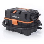 Evolution Power Tools 086-0001 R15VAC lightweight, Wet & Dry Vacuum Cleaner, Orange