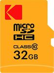 KODAK 32GB Class 10 MicroSD Memory Card with SD Adapter