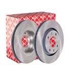 febi bilstein 21120 Brake Disc Set (2 Brake Disc) front, internally ventilated, No. of Holes 4