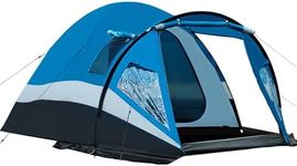 Portal 3-4 Man Tent with Living Area Three-Four Persons Camping Tent Family Tent with Porch 3000mm Waterproof Bedroom with Sewn-in Groundsheet Outdoor Shelter with Anteroom for Picnic Garden Festival