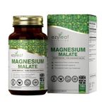 Ezyleaf Magnesium Malate Capsules | 1000mg Malate per Serving - 180 Caps High Strength Magnesium Supplement | Vegan & Filler Free Magnesium Capsules | Non-GMO, Gluten & Allergen Free | Made in The UK