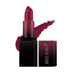 Swiss Beauty Hd Matte Pigmented Smudge Proof Lipstick | Creamy Matte Long Stay Lipstick | Bold Wine, 3.4g