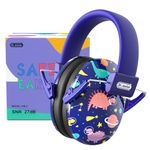 Dr.meter Noise Cancelling Headphones for Kids Adults: 27SNR Adjustable Ear Muffs for Noise Reduction- Kids Ear Protection for Monster Jam, Airplane, Fireworks, Concerts and Football Game