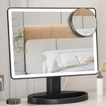 Large Lighted Vanity Makeup Mirror 