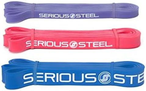 Starter Resistance Band & Crossfit Set Assisted Pull-up Package#1 #2 #3 Band Set (5 - 80 Lbs)FREE Pull-up and Band Starter e-Guide