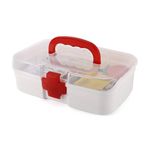 Primelife Medico Small First Aid Box, White, Plastic, Rectangular