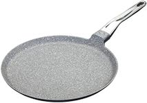 MasterClass Cast Aluminium Induction Pan, Pancake Pan, Crepe Pan, Induction-Safe and Non-Stick, 28 cm (11"), Grey