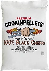 CookinPellets 40 Pound Premium All Natural Black Cherry Hardwood Grill Smoker Wood Cooking Pellets, for BBQ, Meat, and Veggies, Brown