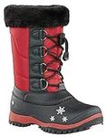 Baffin Girl's AVA Snow Boot, Red, 8