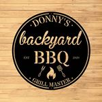 Custom BBQ Metal Wall Sign - Personalized BBQ Metal Wall Art - BBQ Metal Wall Decor - Personalized Backyard BBQ Metal Sign - Grill Gifts for Dad - Outdoor Signs