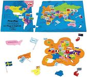 Imagimake Mapology World Map Puzzle