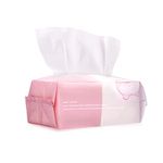 Face Towel 60 Counts Disposable Face Wipes Cloths for Washing Soft Cotton Dry Wipes, Skincare and Makeup Remover (EF PATTERN)