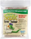 Earthworm Septic Tank System Treatment Cleaner! - 3 Monthly Doses - Pre-Measured Water Soluble Packets - Natural Enzymes, Safer for Family, Environmentally Responsible - 6 Oz.