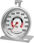 Efeng Large 3.5" Oven Thermometer for Gas/Electric Oven with Large Hanger&Base,Safety Leave-in Oven,Easy to Read Number,No Fading Color for Long time Cooking