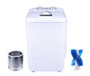 DMR Shoes Washing Machine DMR-SHB-46 (W2Yr) - 4.6 kg washing and 2 kg spin drying Top Load Semi Automatic Portable Mini Size-White - With 2 years Free Spare Supply Warranty
