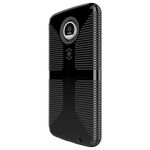 Speck Products Candyshell Grip Cell Phone Case for Moto Z Play, Black, 85756-1050